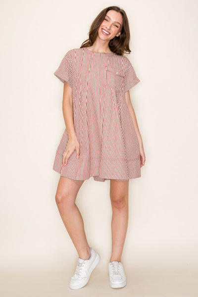 Striped Swing Dress