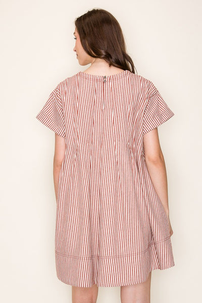 Striped Swing Dress
