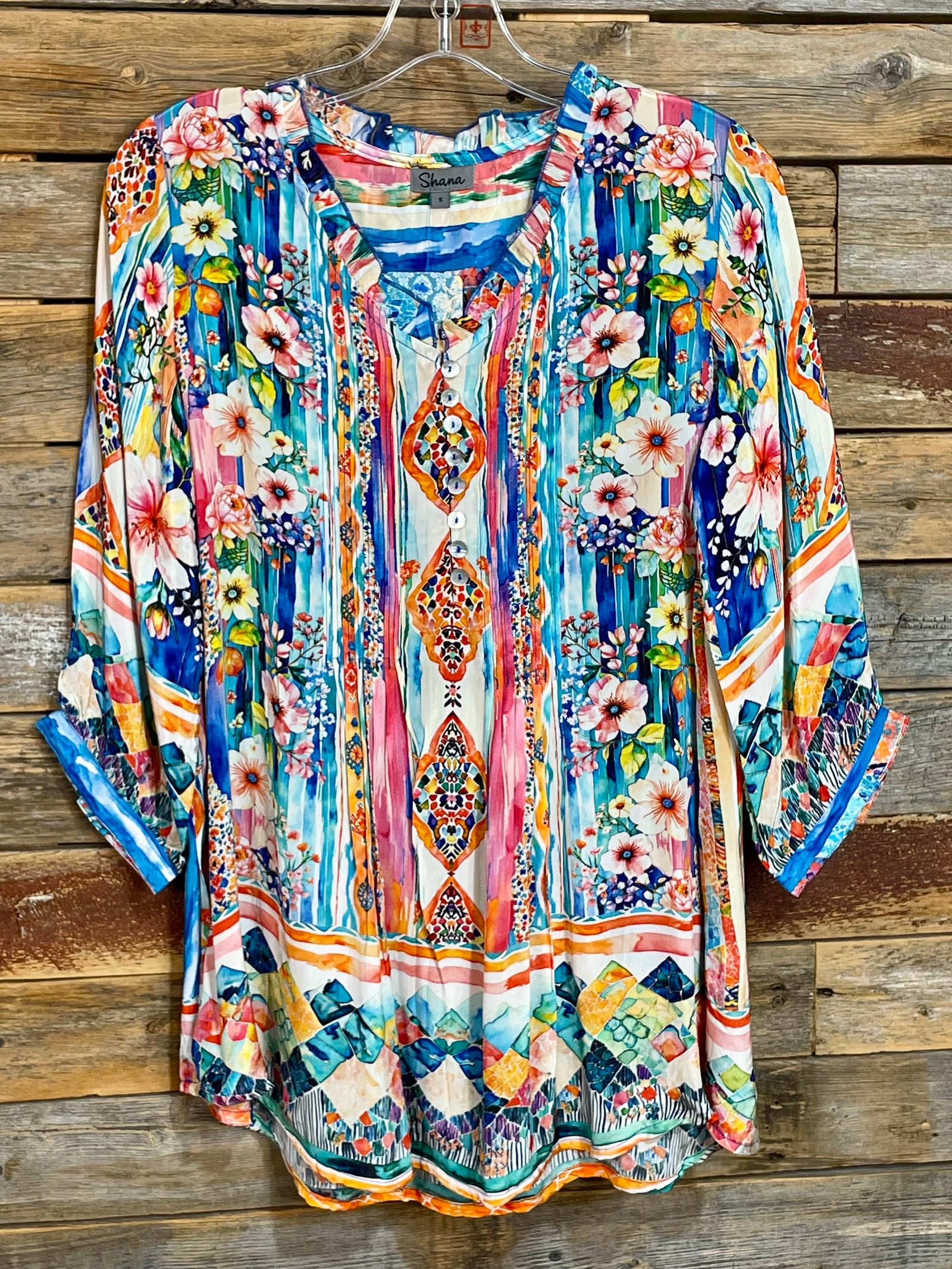 Josephina Floral Silk Top