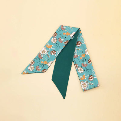 Chic Floral Letter Twilly Scarf Gift Wrap