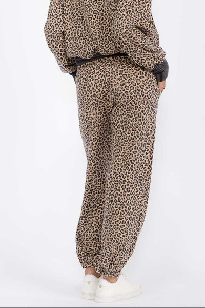 Lucy Leopard Jogger Pant