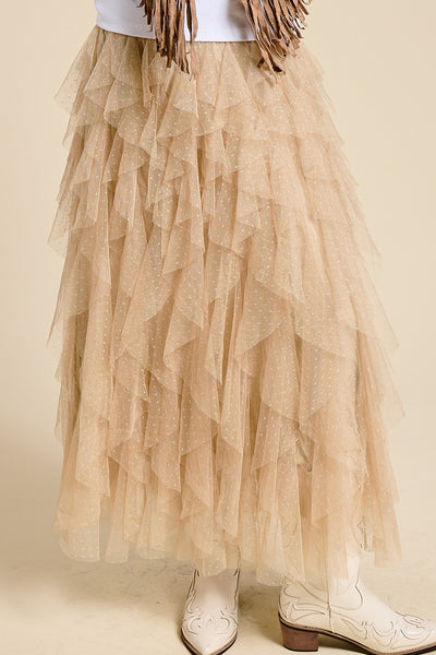 Swiss Dot Tulle Skirt