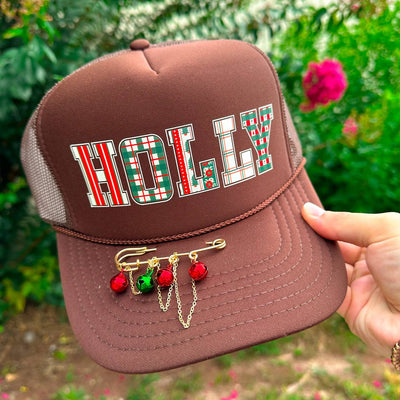 Holly Jolly Trucker Hat