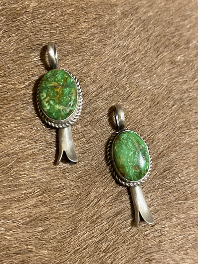 Poly Tech Flute Blossom Sterling Pendant