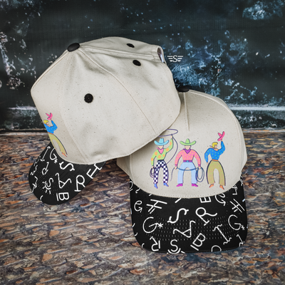Life of a Cowboy Neon Canvas Magna Pony® Cap