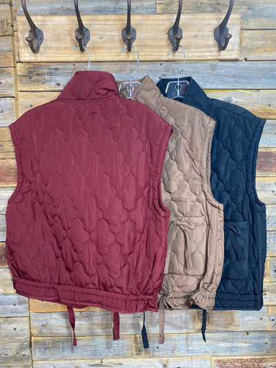 Quilted Puffer Vest