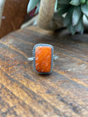 Aledo Sterling Spiny Oyster Ring -Orange
