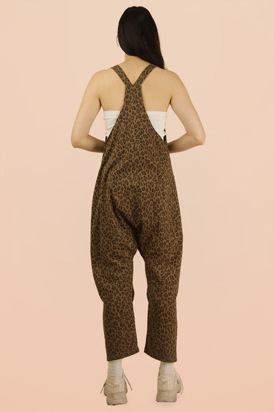 Leopard Baggy Jumpsuit