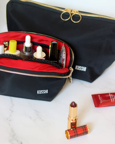 Everyday Makeup Bag — Small Machine Washable Cosmetic Bag
