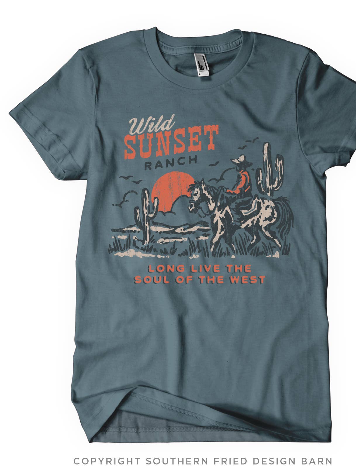 Wild Sunset Ranch Graphic Tee