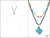 Harrison Navajo & Seed Bead Double Strand Texas Necklace - Turquoise Multi