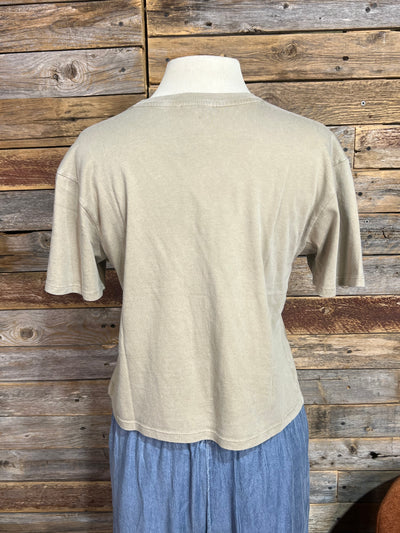 Cropped Puff Ride Em Cowboy