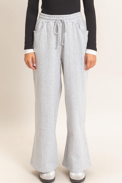 Chester Pinstripe Elastic Waist Sweatpants