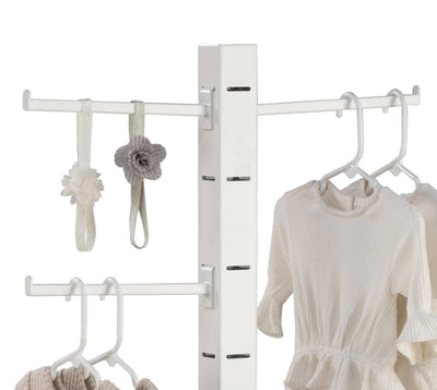 Arms & Hooks for 4-Sided Tabletop Displays (21622, 22501): Arms for Stand (Pack of 4) / Black