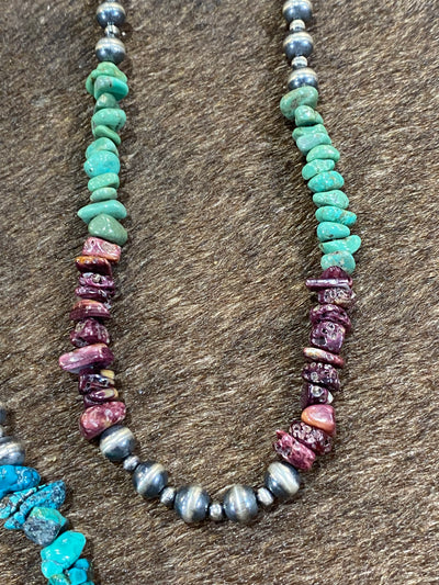 Sonoran Gold Turquoise & Purple Spiny