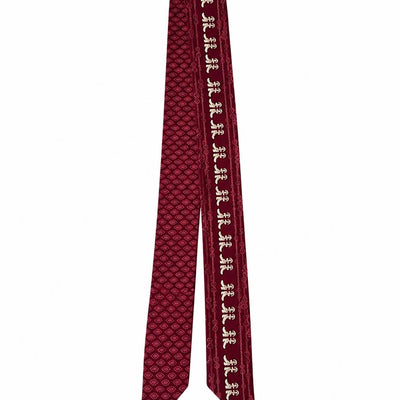 Western 100% Silk Twilly Ribbon Scarves