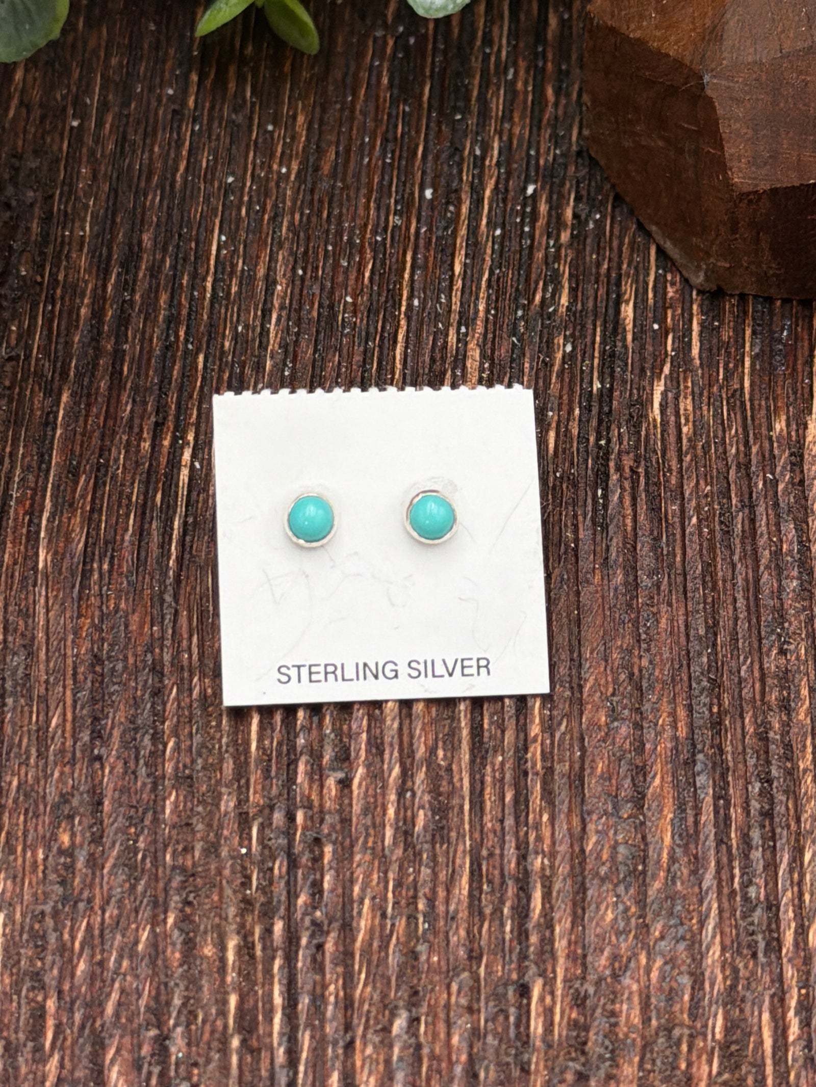 Preston Petite Smooth Edge Single Stone Sterling Earrings - .4mm