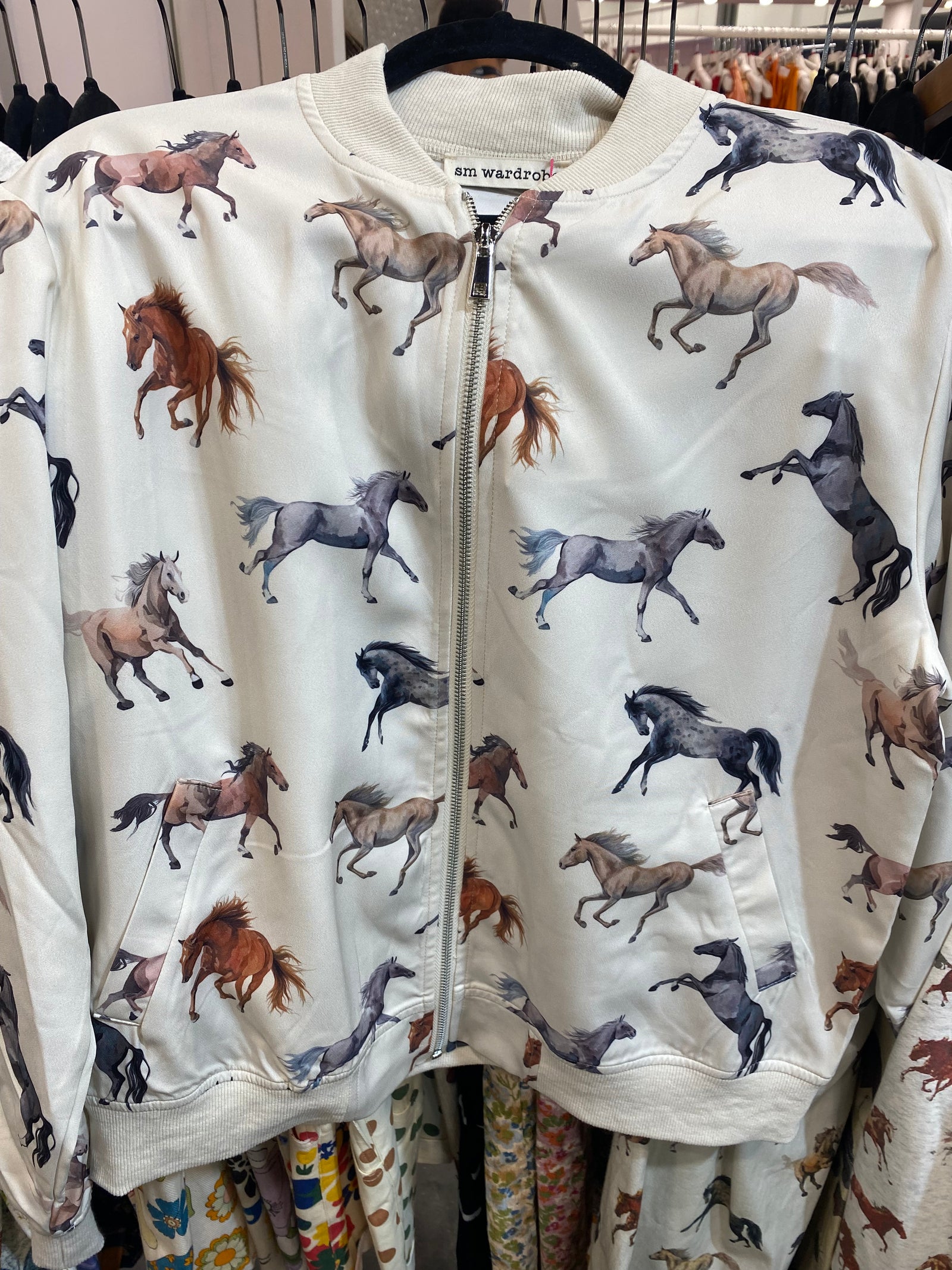 Horse Satin Jacket