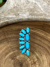 Finley Sterling Half Circle Turquoise Cluster Earrings & Ring