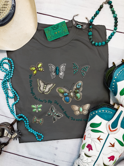 Butterfly Concho Graphic Tee