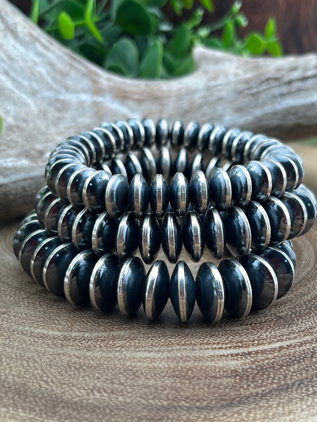 Navajo Saucer Bead Bracelet