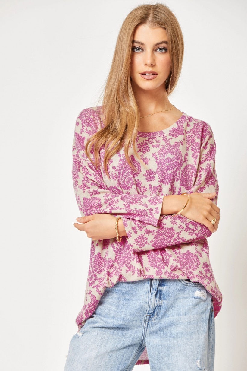 Monica Damask Blouse
