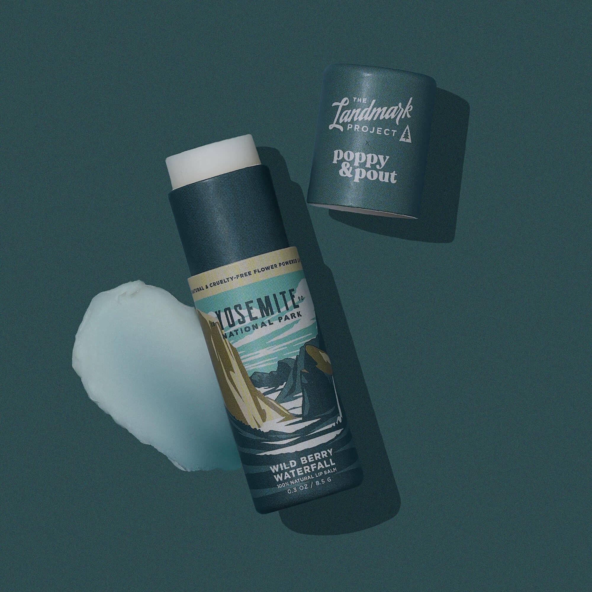 The Landmark Project, Lip Balm, Yosemite Wild Berry Waterfall