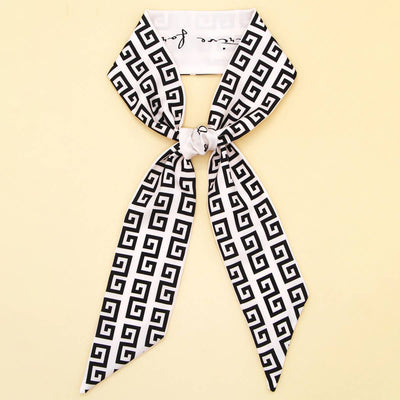 Chic Floral Letter Twilly Scarf Gift Wrap