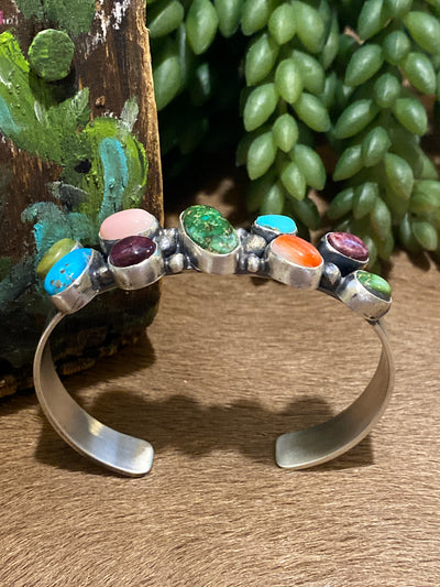Brittany Multi Stone Cuff