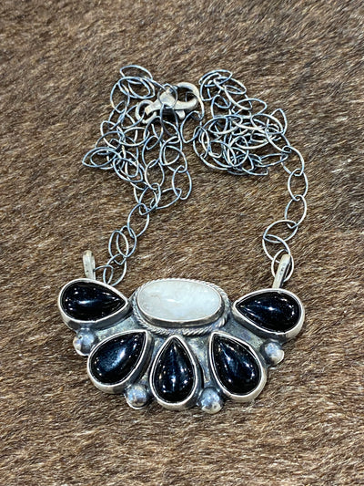 Black, Mother of Pearl & White Buffalo