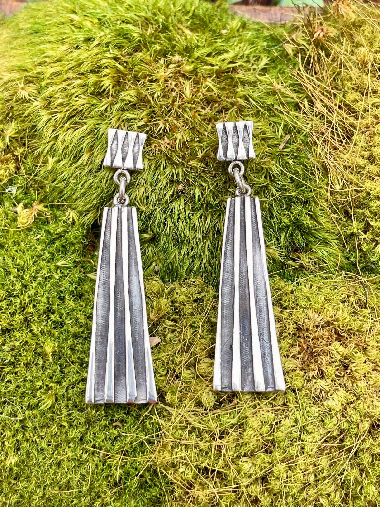 Beth Sterling Dangle Earrings