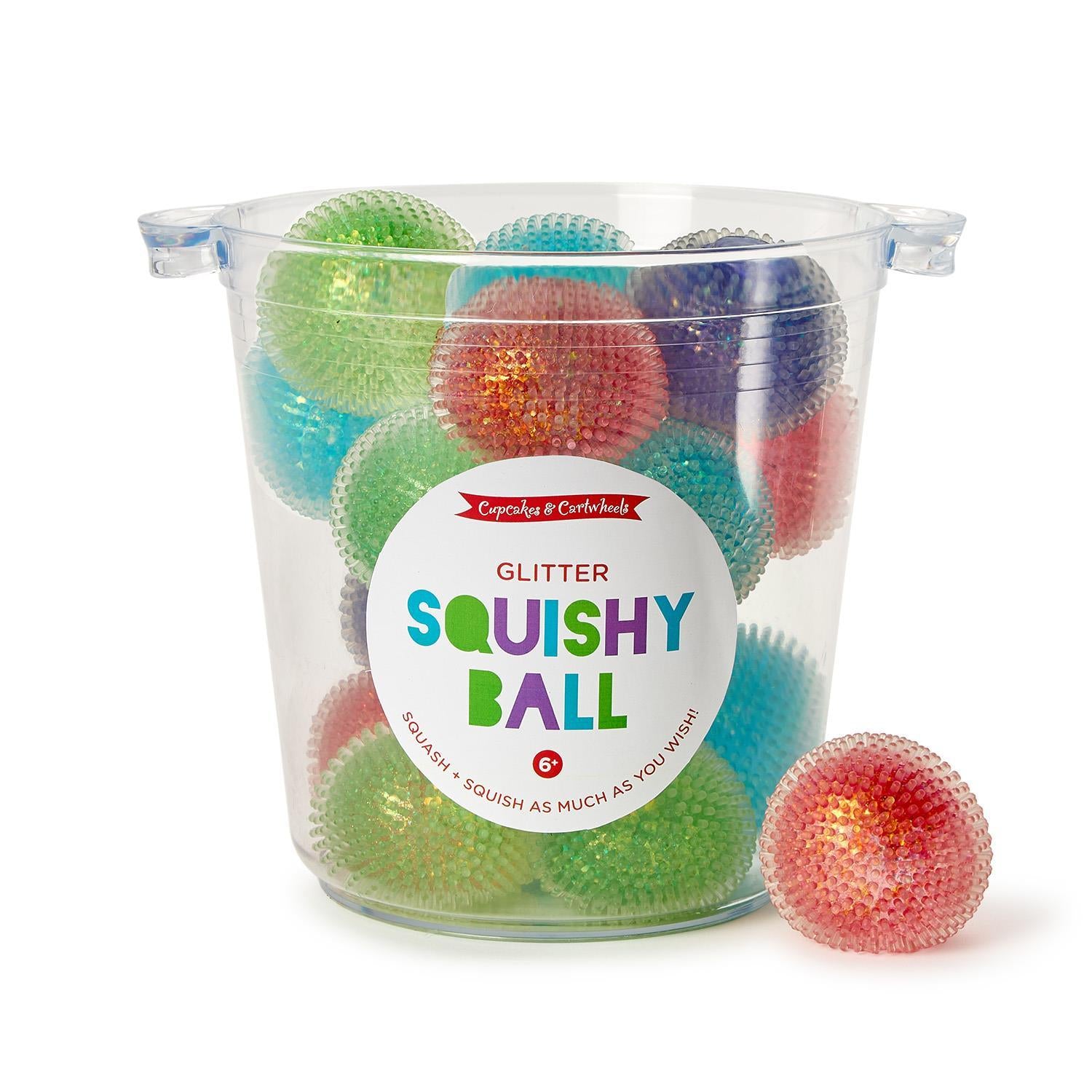 Blob Bauble Glitter Squishy Ball