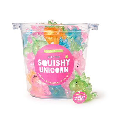Squishy Glitter Unicorn Toy