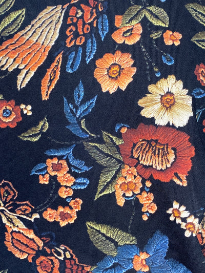 Floral Print Pullover Top