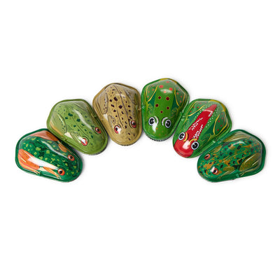Croaky Hand-Crafted Frog Vintage Clicker Toy