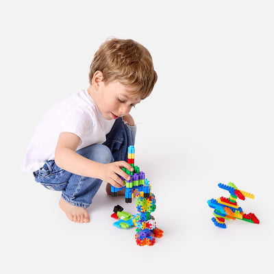 Block Party Building Blocks in Storage Tube Unit