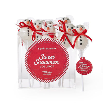 Sweet Snowman Vanilla Flavor Lollipop