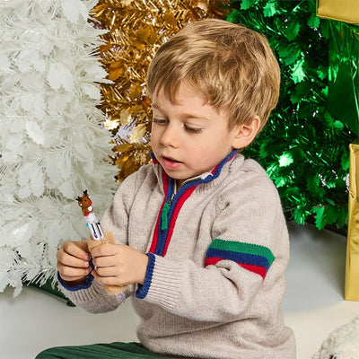 Very Merry Holiday 6 Color Faux Fur Pen