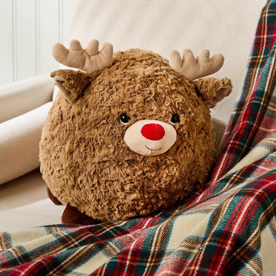Jingle the Reindeer Super Soft Snuggle Puff