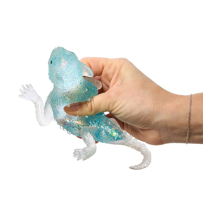 Lizzy Glitter Squishy Lizard Toy