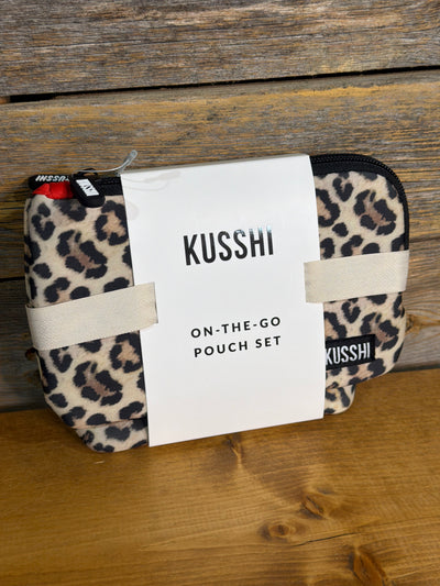 On-The-Go Pouch SET — Machine Washable Beauty Pouches