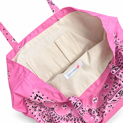 Ellison+Young Bandana Market Tote Bag