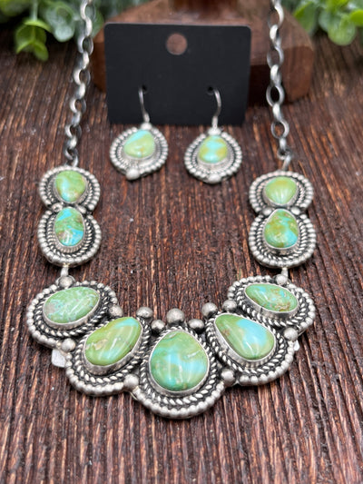Sonoran Gold Turquoise Necklace