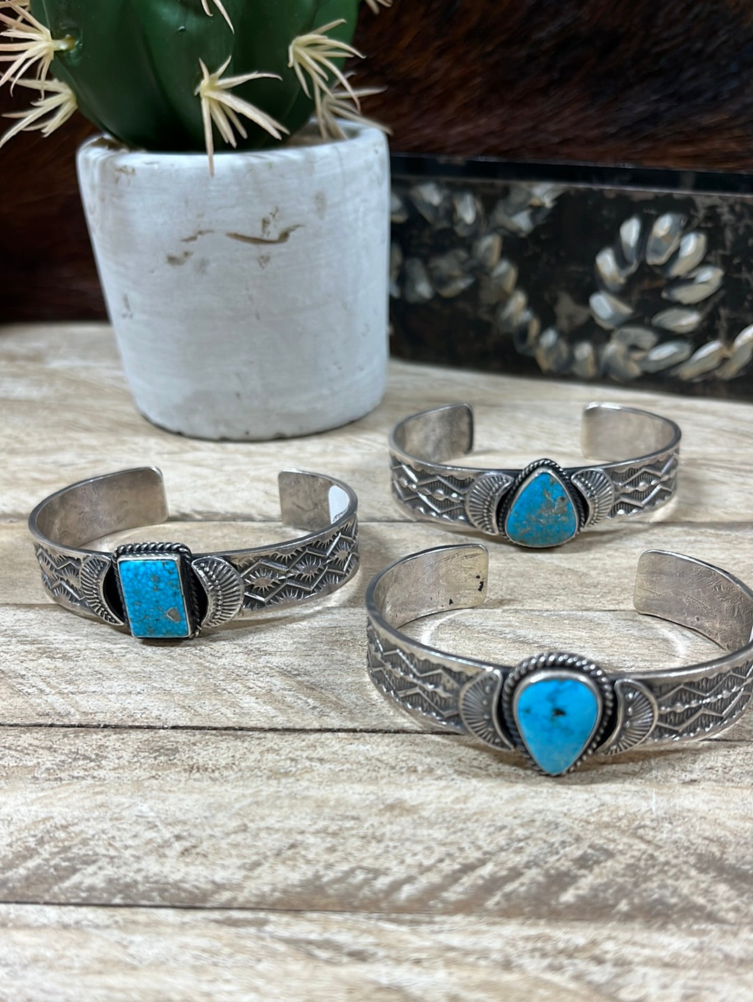 Austin Kingman Turquoise & Sterling Silver Cuff