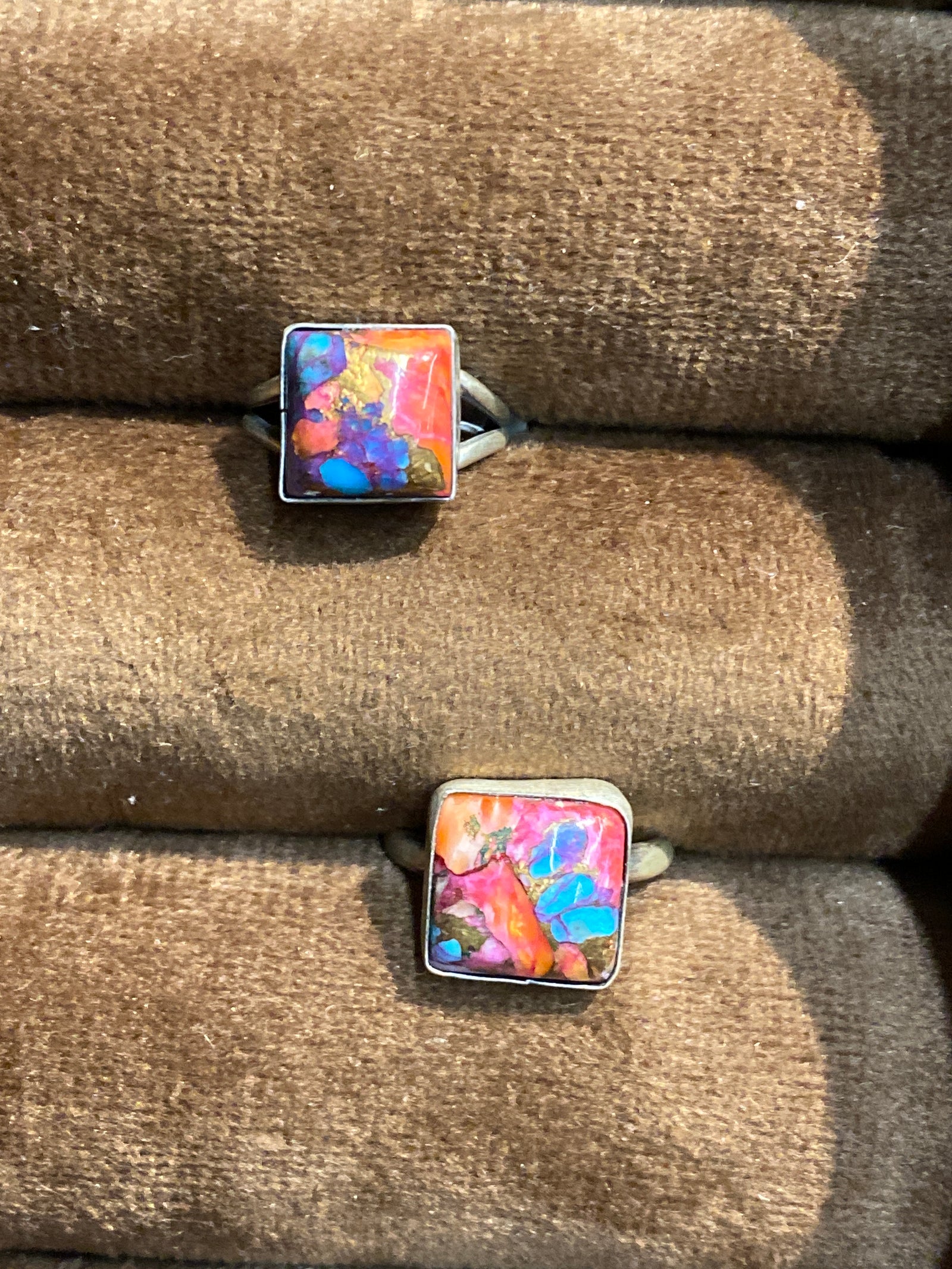 Bach Simple Sterling Dahlia Mojave Mix Ring