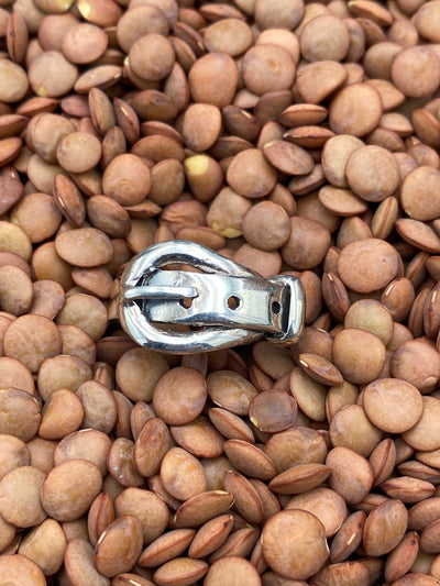 Bronner Sterling Belt Buckle Ring - Size 8