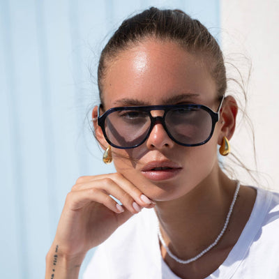 Rio Acetate Aviator Sunglasses