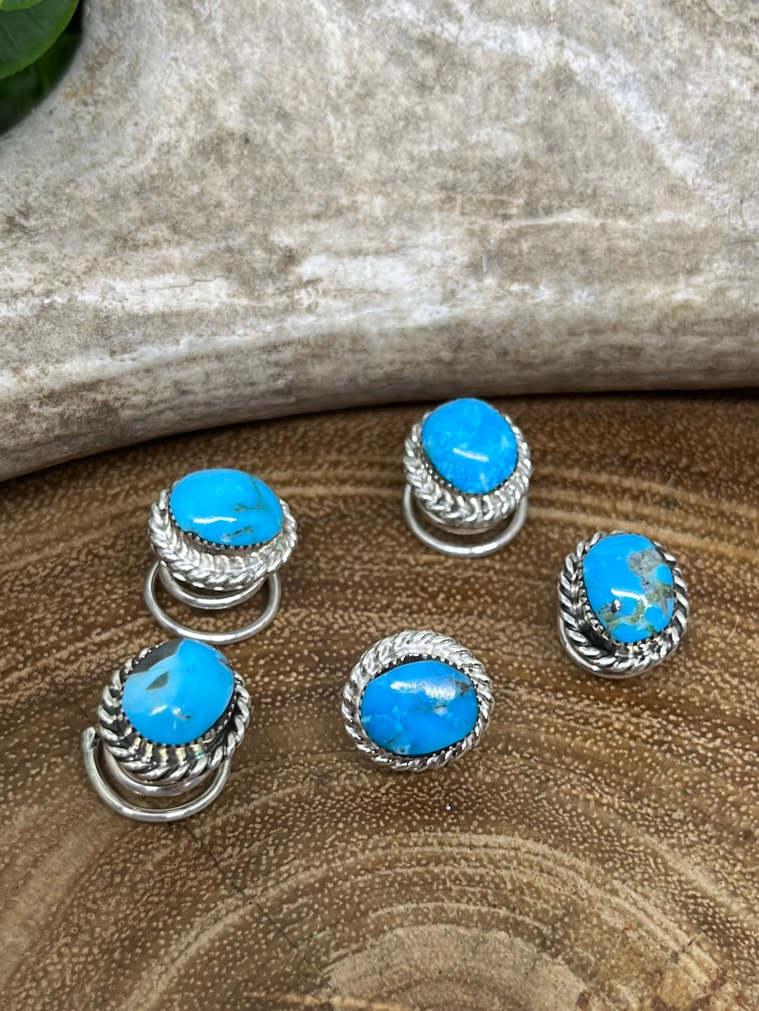 Bellevue Sterling & Turquoise Braid Twist