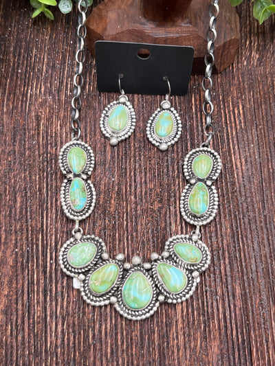Sonoran Gold Turquoise Necklace