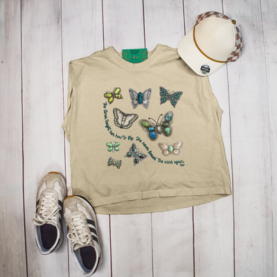 Butterfly Concho Graphic Tee